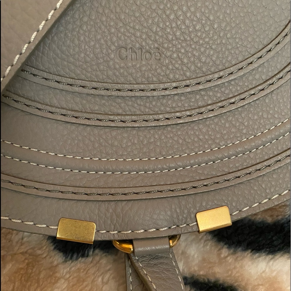 “SOLD” CHLOE MARCIE MEDIUM LEATHER CROSSBODY - Picture 2 of 14